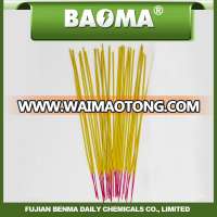 Indian non perfume baby safe raw colored mosquito killer incense sticks